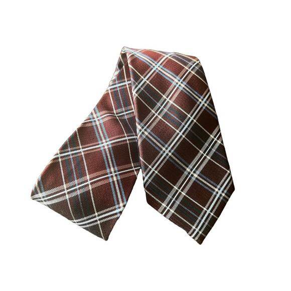 JOS. A. BANK 1905 PLAID SILK TIE - Picture 2 of 7